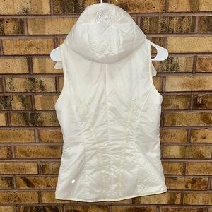 lululemon athletica Ivory Hooded Vest